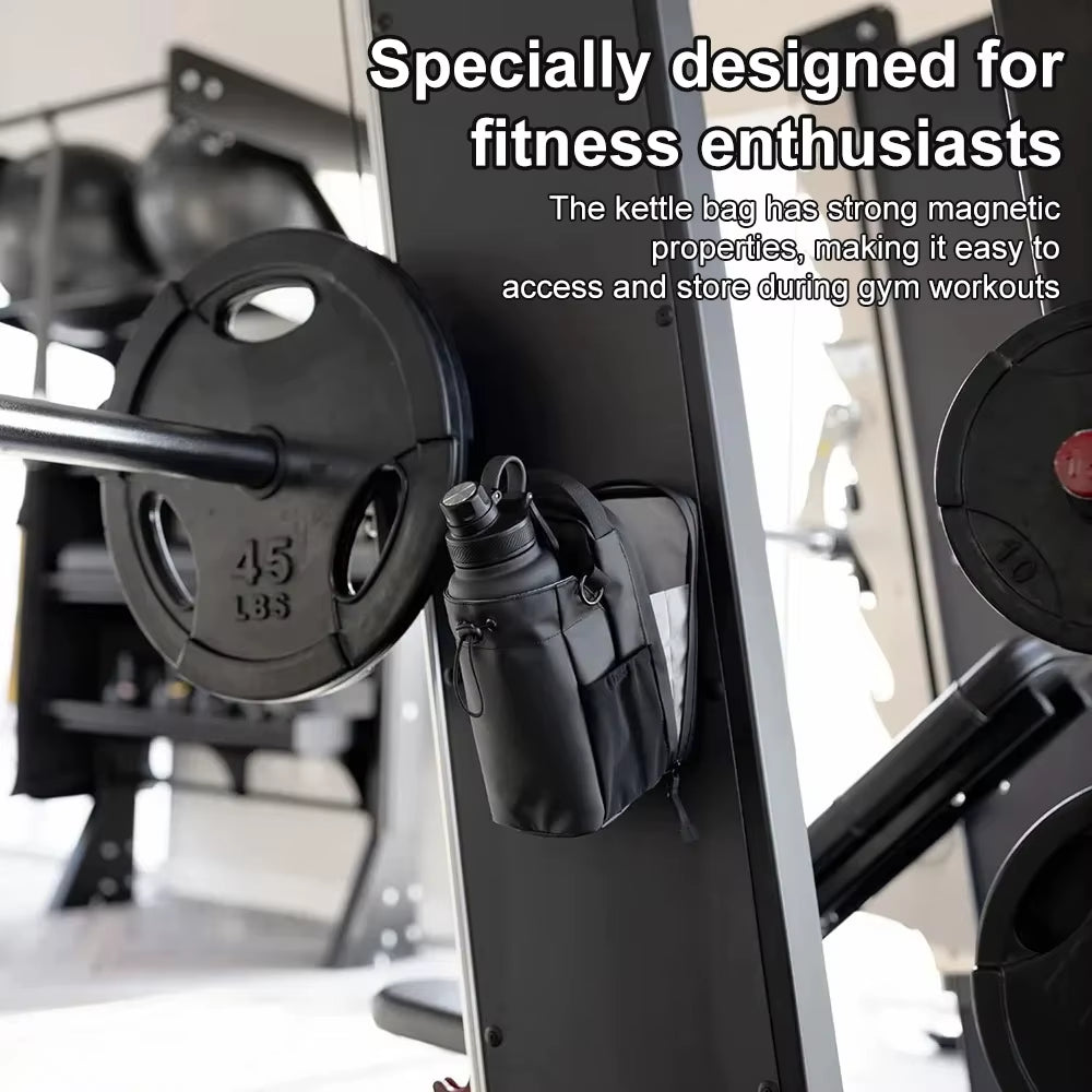 Elevate Your Workout with Our Stylish Large Capacity Magnetic Gym Bag - Perfect for Hydration and Organization!