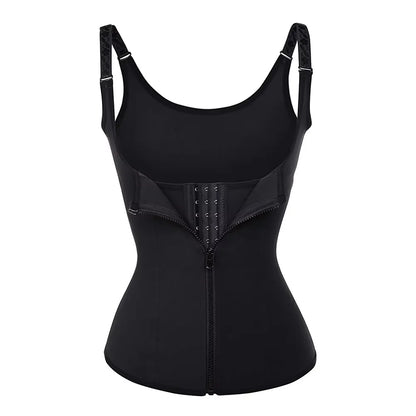 Sweat Waist Trainer Vest Slimming Corsets for Weight Loss Body Shaper Sauna Suits Compression Tank Tops Belly Girdles Shapewear