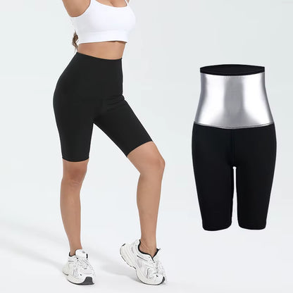 Fat Burning Shorts Compression Leggings Slimming Pants Long Waist Trainer Sweat Hot Thermo Weight Loss Women Trimmer