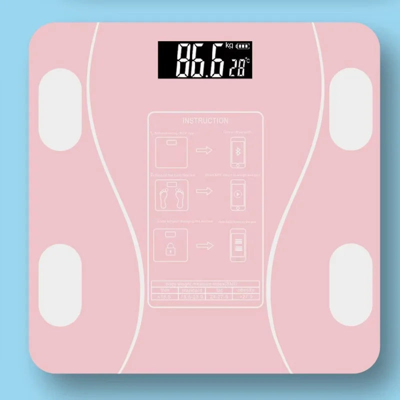 High-Precision Weight Scale for Weight Loss Can Be Connected to Mobile Phone Intelligent and Accurate Bluetooth Body Fat Scale